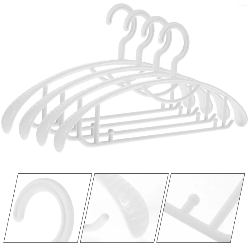 Hangers 10 Pcs Clothes Hanger Home Accessories Simple Coat Drying Rack Clothing Plastic Pants Holding