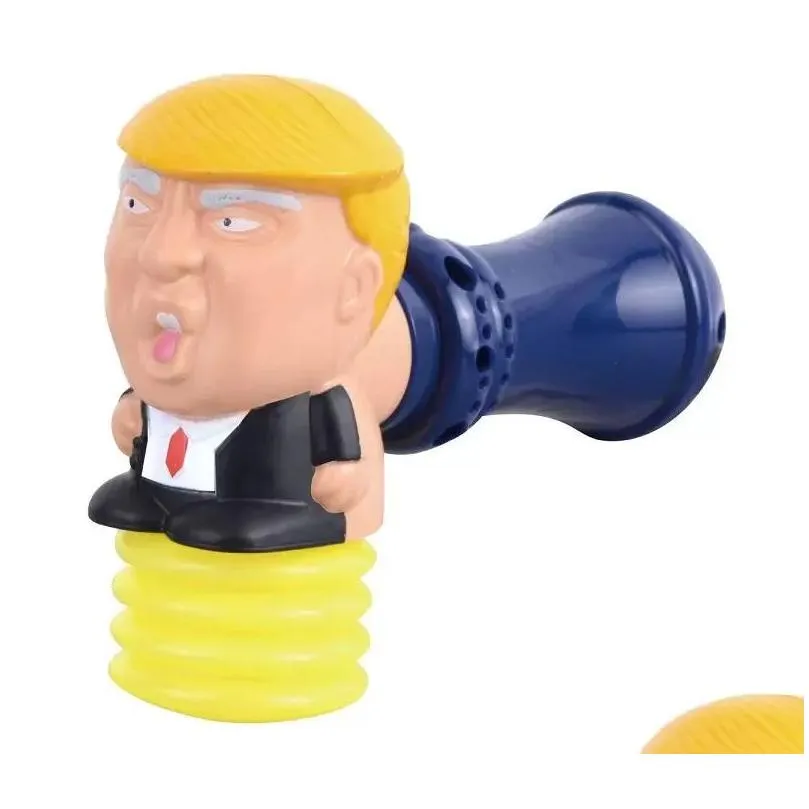 Party Favor Us Donald Trump Shape Fun Game Hammers Sound Lighting Hammer Child Novelty Toy Arrival Drop Delivery Dhof6