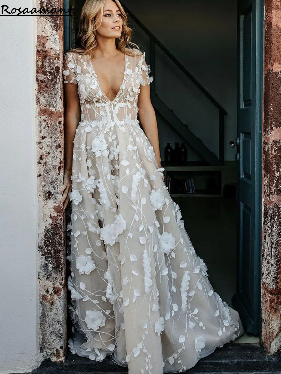 silk wedding dress with lace Silk Satin Organza main image 1