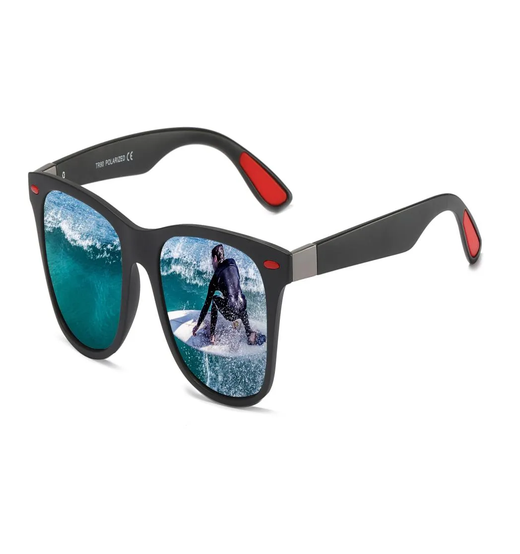 Óculos de sol esportivos polarizados para homens e mulheres, designer de marca TR90 Ultra Light Frame Shades UV400 Antirreflexo para dirigir Ciclismo Vidro de sol U3589996