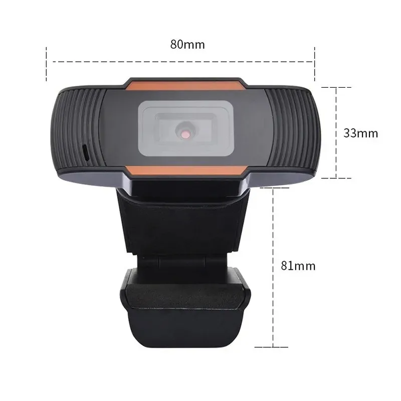 2024 ANPWOO Videocamera HD computer Webcam senza driver USB con videocamera grano Scambio video in diretta