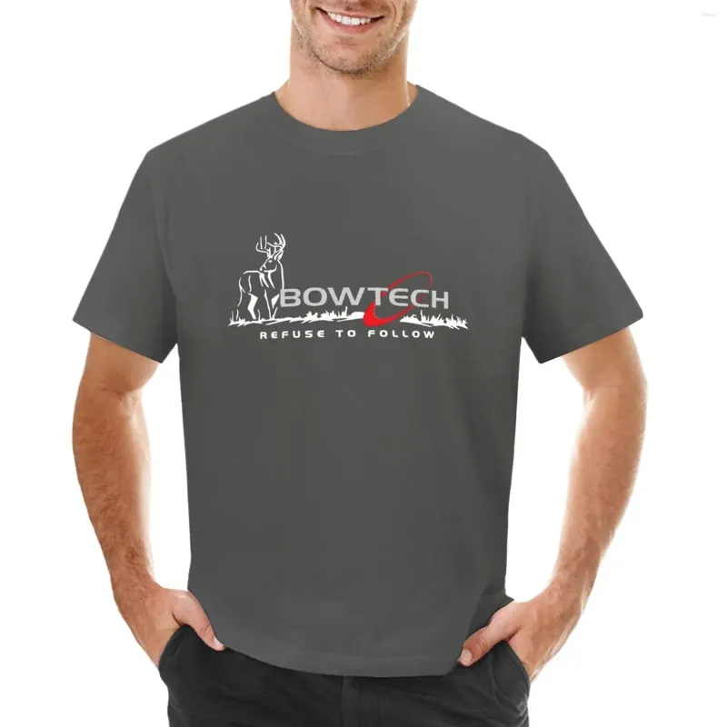 Polos pour hommes Bowtech Tir à l'arc Logo Chasse Bow Crossbow T-shirt surdimensionné Noirs Funnys T-shirts pour hommes