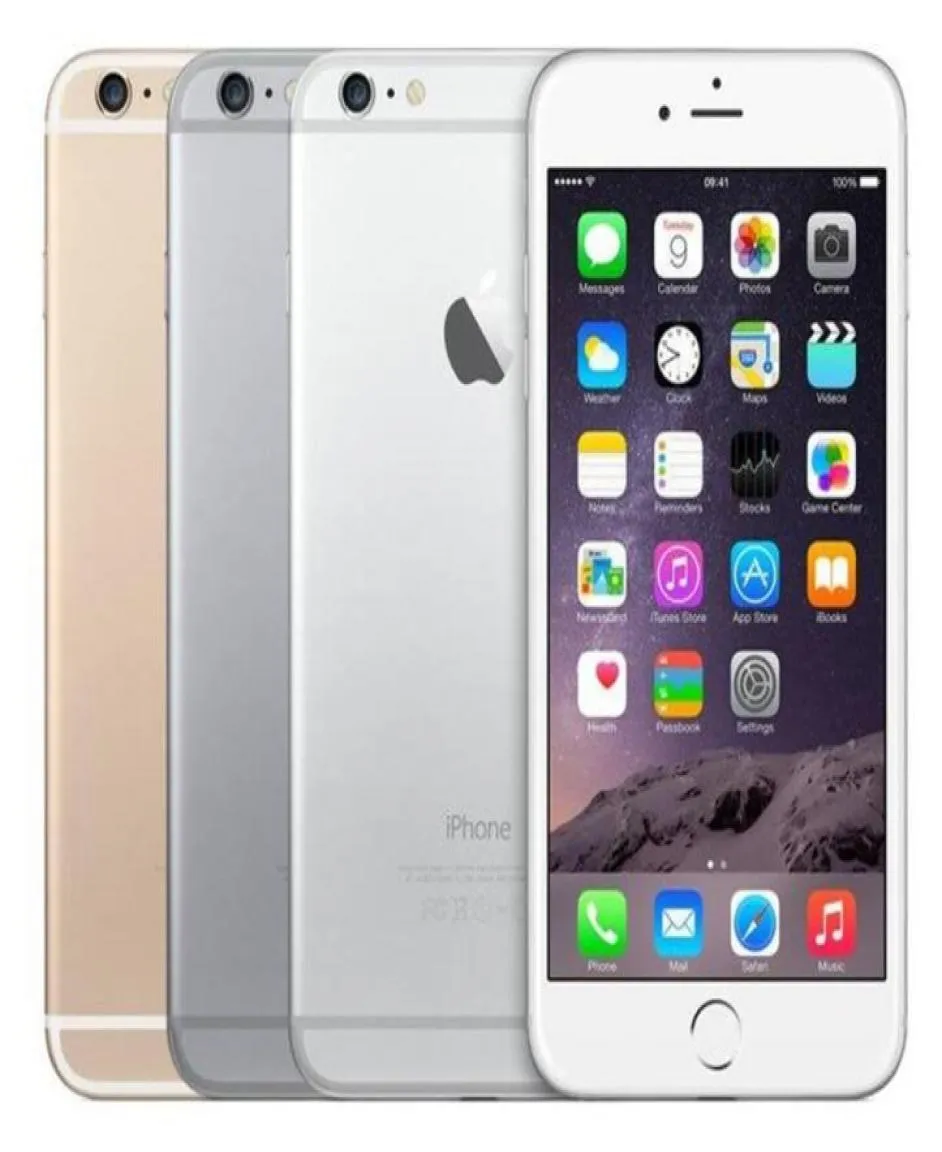 100 Apple iPhone 6 Plus مع بصمات الأصابع 55 بوصة IOS 12GB64GB128GB 4G LTE المستخدمة phone2248287