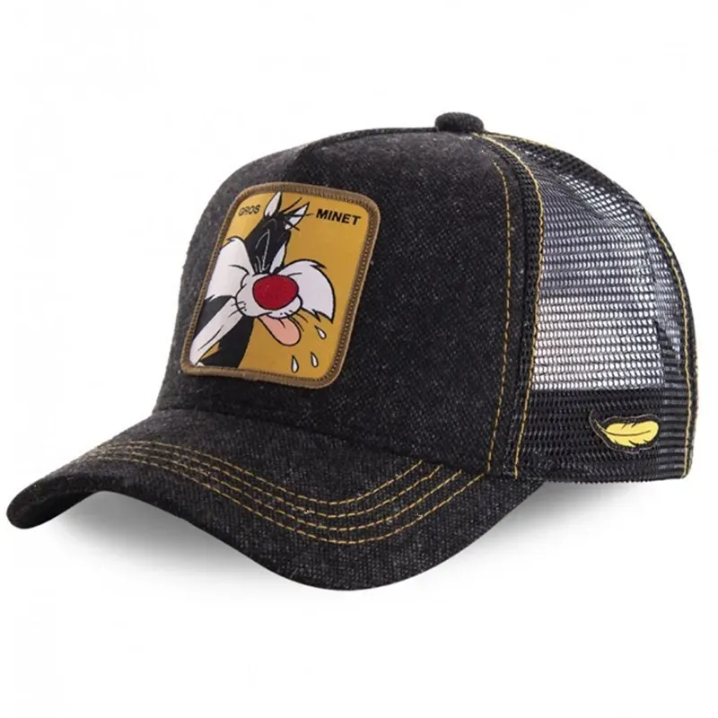 New Brand Anime Bunny Looney TAZ DUCK Snapback Cap Cotton Baseball Cap Men Women Hip Hop Dad Mesh Hat Trucker Dropshipping87