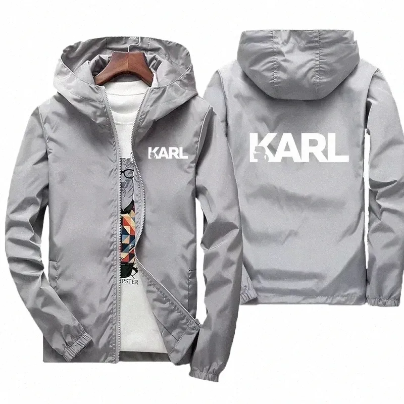 2024 Neue Frühling und Herbst mit Kapuze Männer Casual Vacati Off Road Windjacke Reißverschluss Übergroße Fi Trend Sport Street Kleidung G6GU #