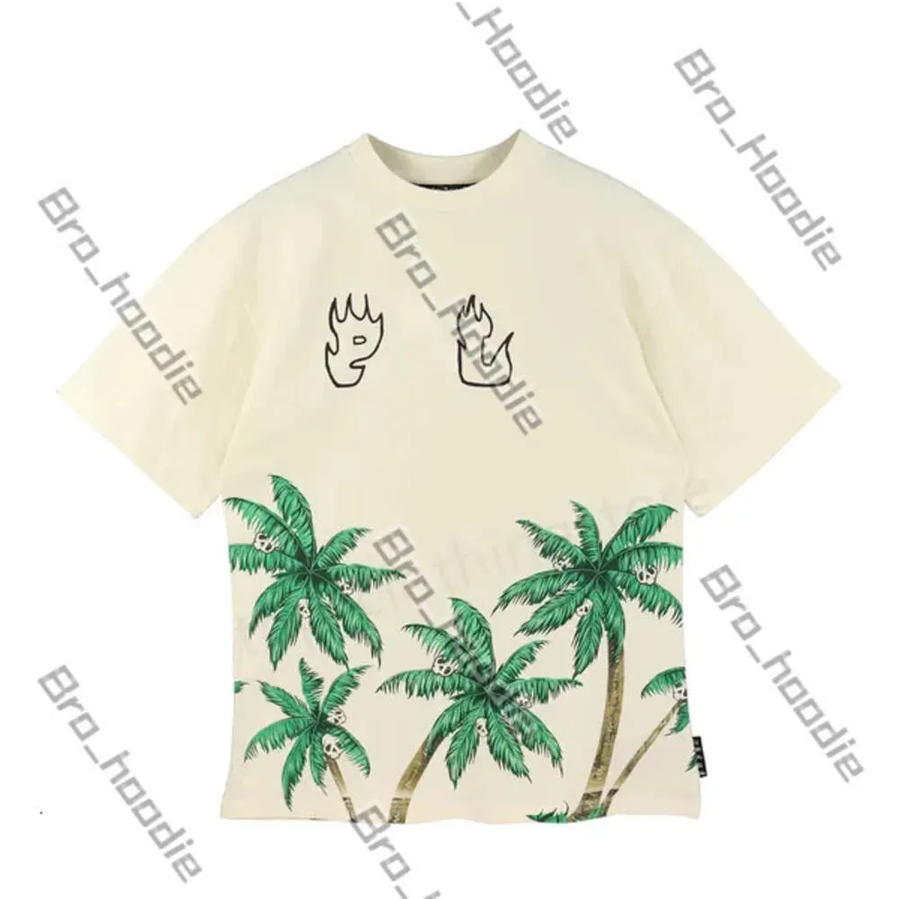 Herren Damen T-Shirts Shorts Designer Palm Angles Trainingsanzug Sommermode Palmly Angeles Freizeit lockerer Rundhalsausschnitt Las Palmas Cottons Print Luxurys Tops Plam Angel 297