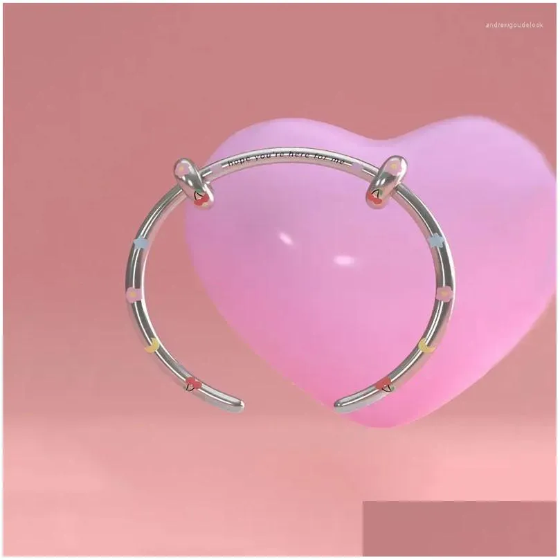 Braccialetti con ciondoli Bracciale in resina epossidica Fiore Dolce Stella Luna per le donne Consegna di gioielli Otgap