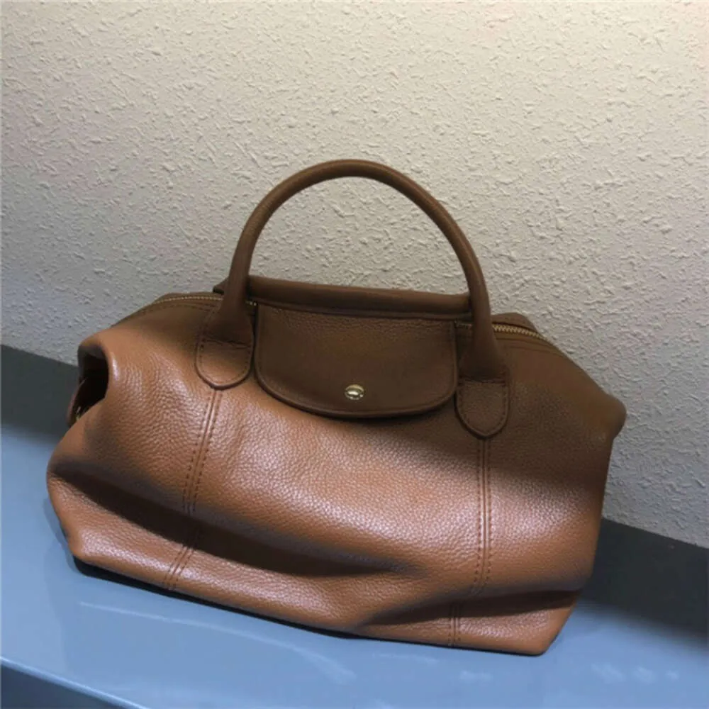 Factory schoudertas Store gratis verzending Ubellin Travel Luxury Digner Tote Women 2024 Lederen handtassen Echte vrouw