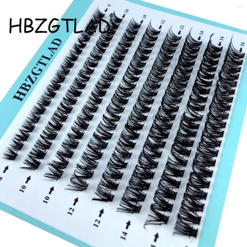 False Eyelashes 40D/60D/80D Mink 160 Bundles Natural Eyelash Extension 3D Russia Individual Cluster Makeup Tools Lashes Cilia