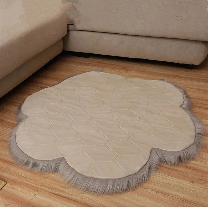 Coussin de pied en forme de patte d'ours et de chat mignon, tapis en peluche doux en forme d'empreinte d'animal, tapis de sol décoratif pour la maison, le canapé, la Table et la chambre à coucher, 2021