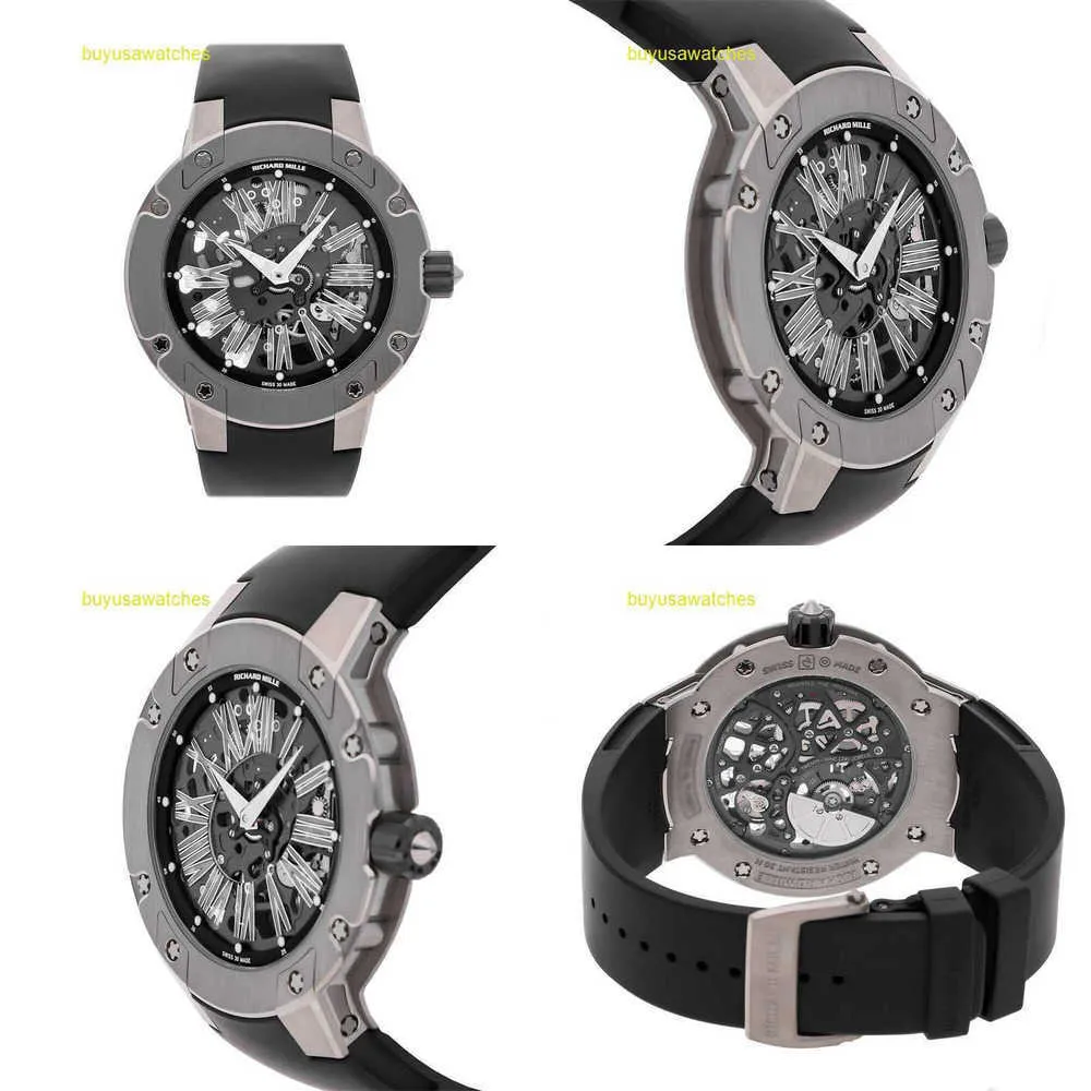 Diamond Sports Polshorloge RM Horloge RM033 Ultradun Automatisch Titanium Herenhorloge RM033 Al Ti