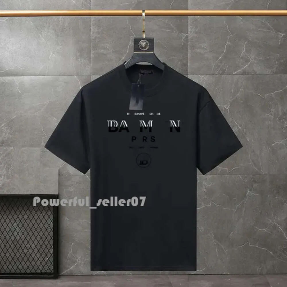 Heren Designer Band T-shirts Mode Zwart Wit Korte Mouw Luxe Letter Patroon T-shirt Maat Xs-4xl 6074