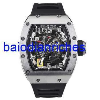 Berömt Watch Richardmills Luxury Watches Herr Series RM030 Automatisk maskiner Titan Material 50 x 42,7 mm mätuppsättning FN2M