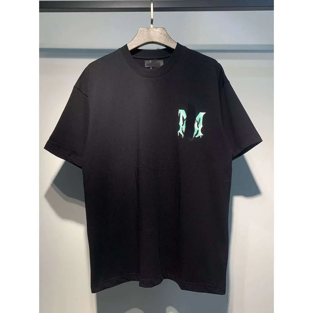 Diseñador de lujo Chaopai Classic High Street Fashion Brand Alphabet Print Hip Hop Half Top Casual Pareja Camiseta de manga corta para hombres y mujeres Verano