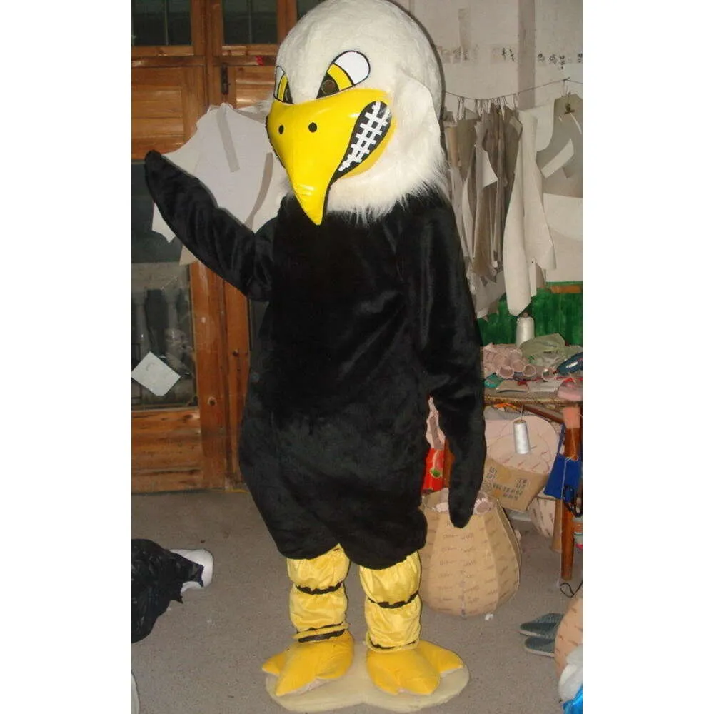 Costumi mascotte Schiuma Aquila Uccello Cartone animato Peluche Natale Costume da mascotte di Halloween