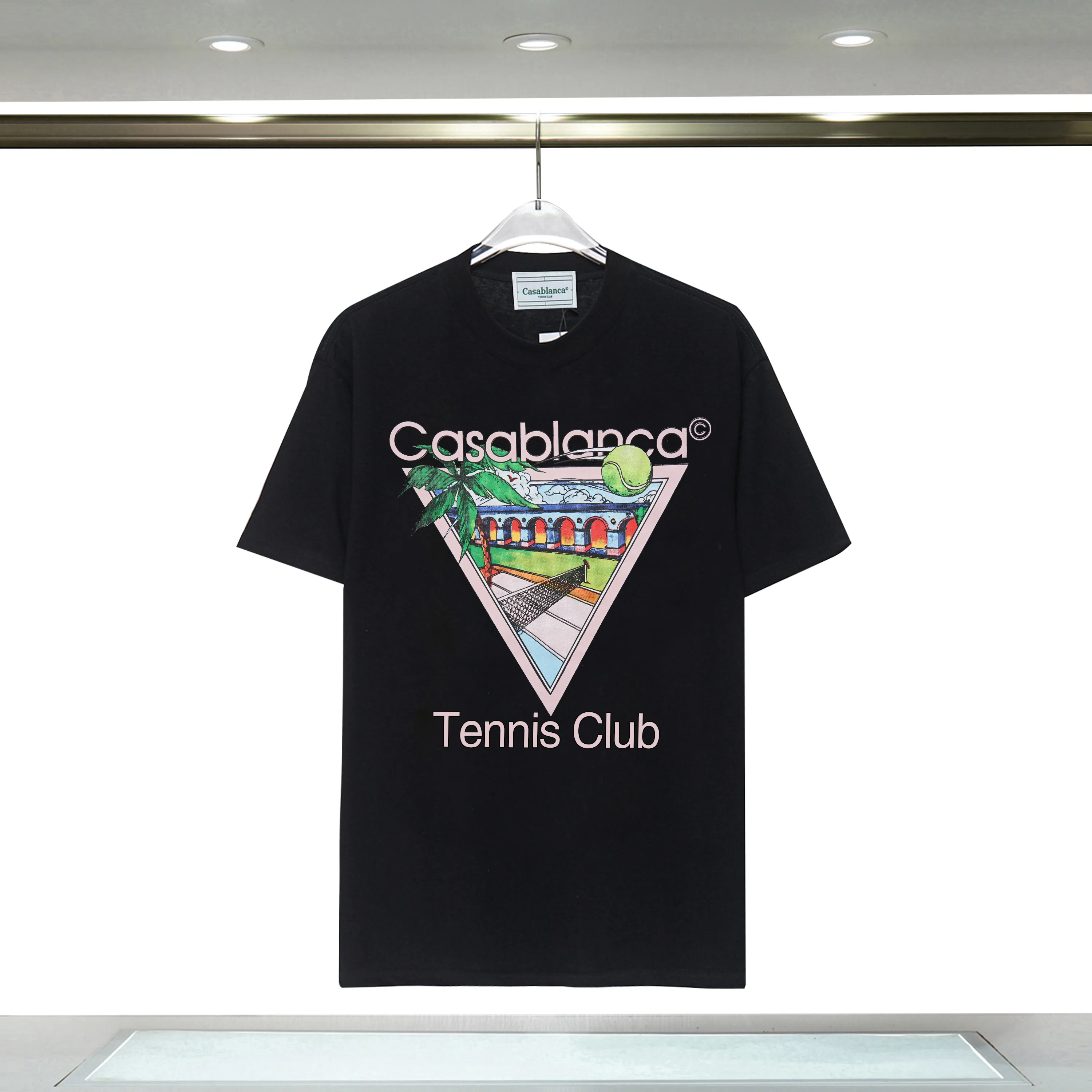 【関税送料込み】Casablancaサーフトリップクルーネック Tシャツ 86ba2ecd-657b-4207-bdf3-