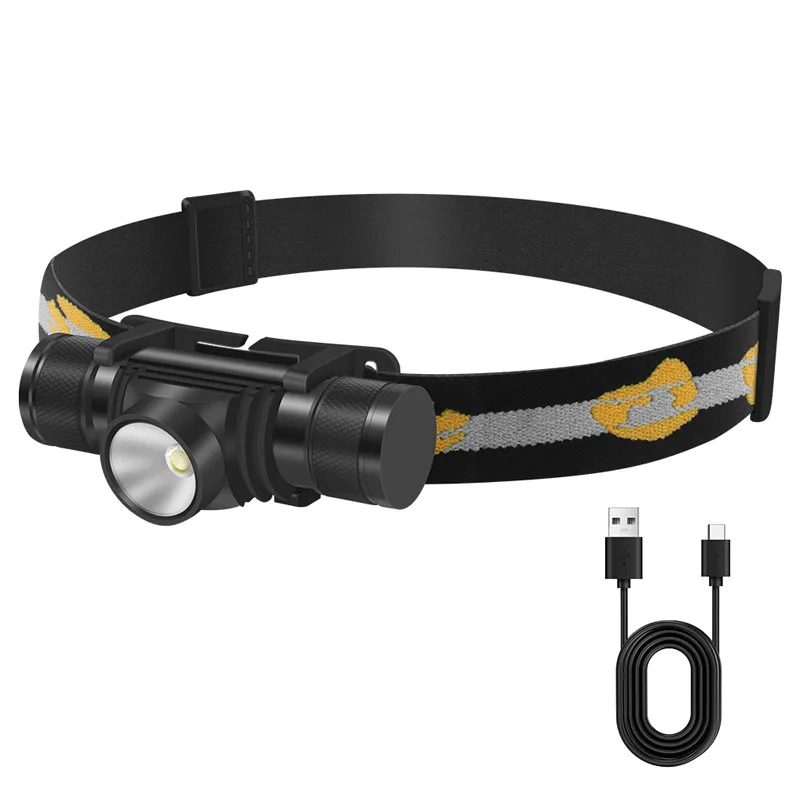 L2 Starke Scheinwerfer Outdoor LED Wasserdichte Aluminium Legierung Taschenlampe Kopf montiert USB Lade Nacht Angeln Licht