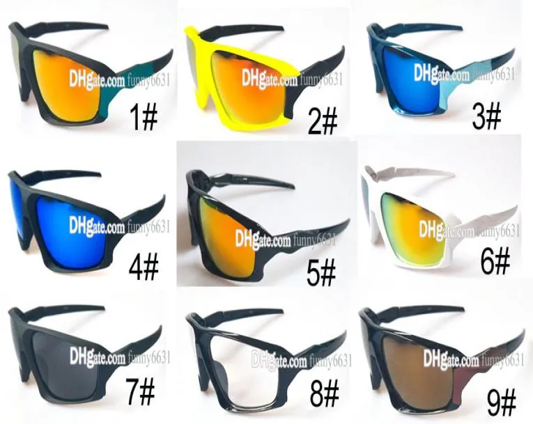 Yaz Bisiklet Sporları Göz kamaştırıcı Men039s Güneş Gözlüğü Binicilik Kadınlar Dring güneş gözlükleri Akrilik Spor Gözlük Motosiklet 9 Molors 8557550