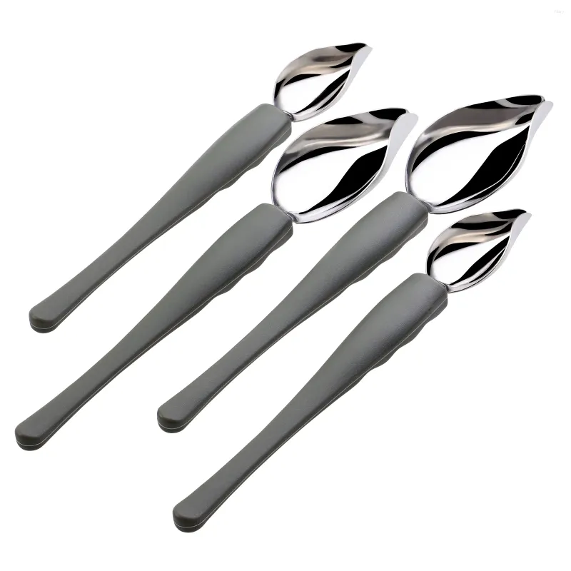 Spoons Piping Spoon Decor DIY Chocolate Filter Pencil Dessert Stainless Steel Drawing For Decorating Coffee Tools Multi-use
