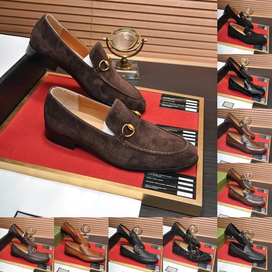 أحذية Desinger Fashion أحذية رياضية غير رسمية للرجال الفاخرة أحذية Loafer Hockenheim العجل الجلود