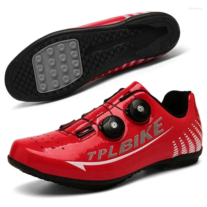 Cycling Shoes Bicycle Pyeong Flat Pedal Men Cleat MTB Sneaker Speed Outdoor Without Lock Clip Bike Sports Spinning