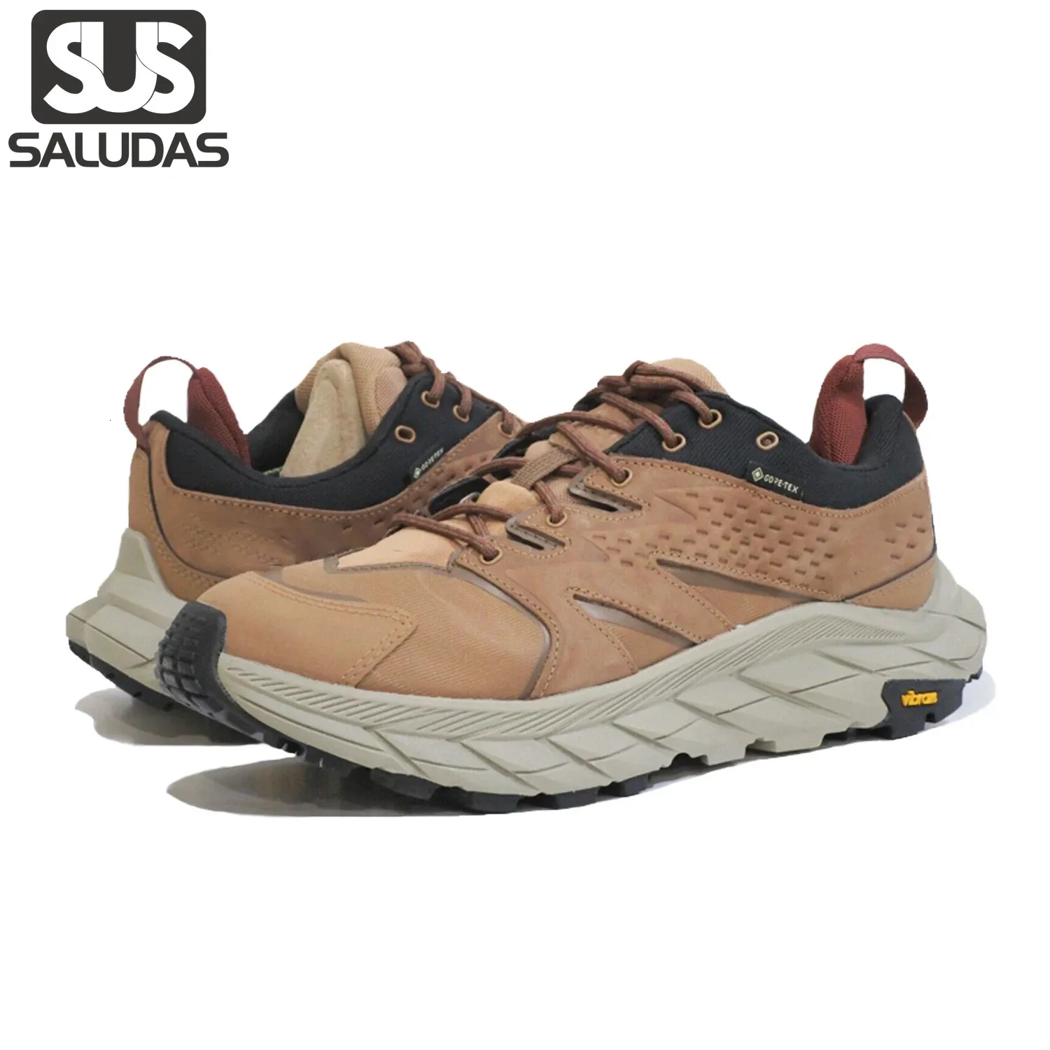 Saludas Anacapa Low GTX Men Men Shoes Women Rapking Sneakers Outdoor Outdoor Non-Slip Mountain Mountain Trail Runeakers 240313