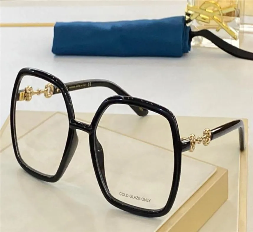 0890 Nya modeögonglasögon för kvinnor Vintage Square Frame Populär toppkvalitet kommer med Case Classic 0890s Optical Glasses8145092