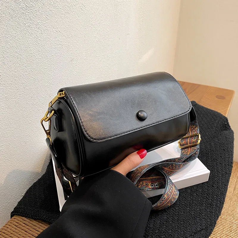 Borsa da donna di moda 2024 commercio estero nuova borsa Boston tracolla singola tracolla borsa a tracolla borsa firmata borsa a tracolla borsa in pelle borsa