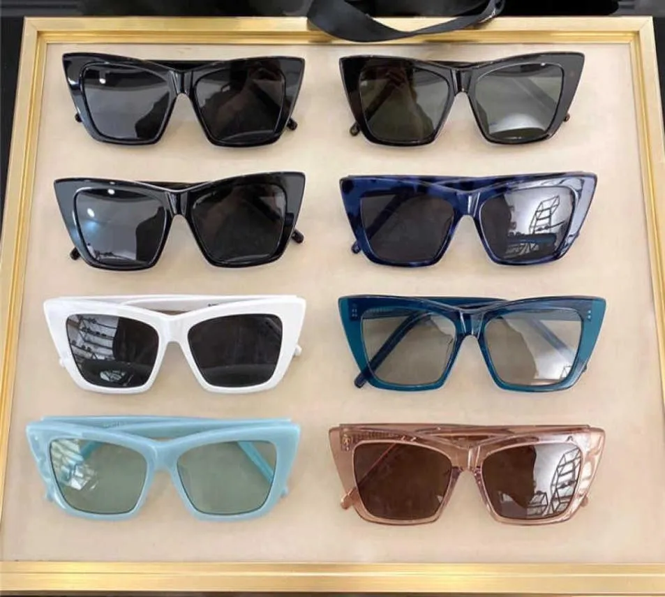 276 sunglasses popular designer women fashion retro Cat eye shape frame glasses Summer Leisure wild style top quality UV400 Protec5259775