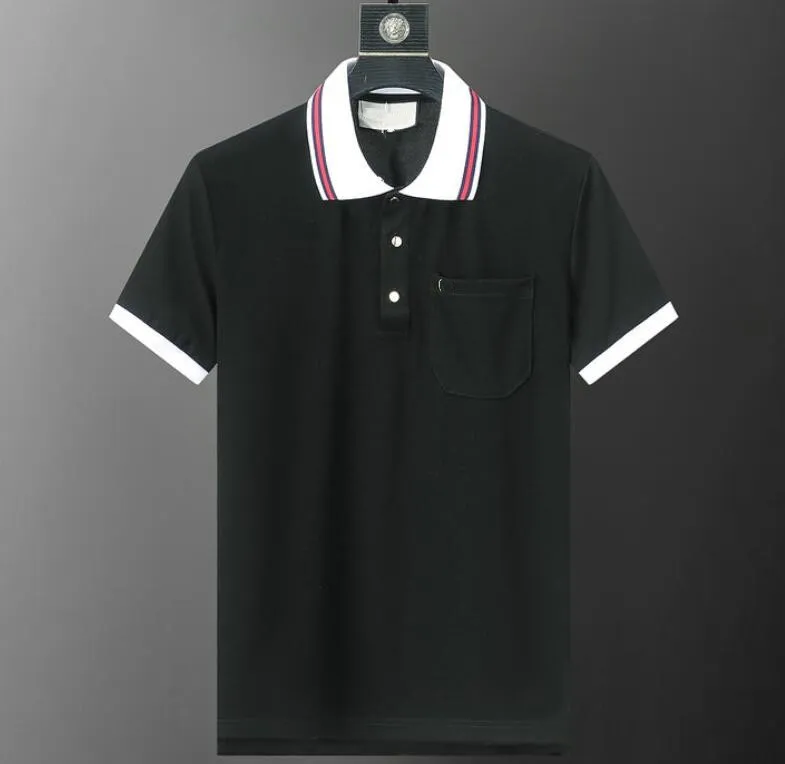 Polo Mens Mens Polo Designer Shirts LETTRE LETTRE LETTRE DE LUXEM