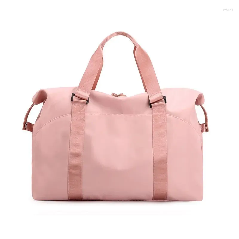 Schoudertassen Roze Sugao Dames Crossbody Draagtas Grote Reizen Nylon Mode Portemonnee En Handtassen Koffer Hoge Kwaliteit