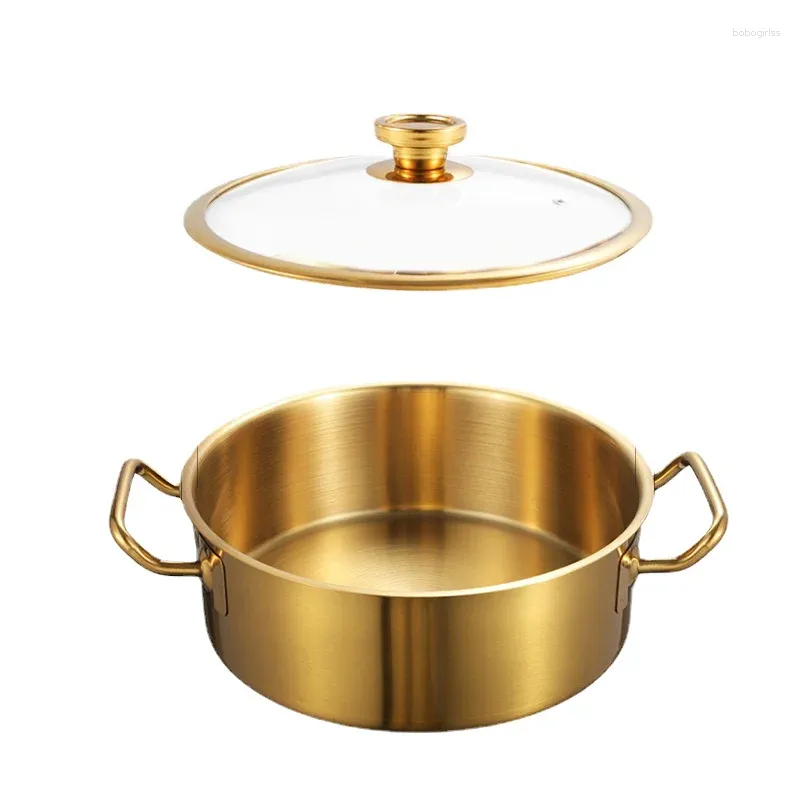 Cookware Sets Stainless Steel Pot Double-flavor Thickened Domestic Commercial Gas Ordinary Induction Cooker Special Soup Shop.