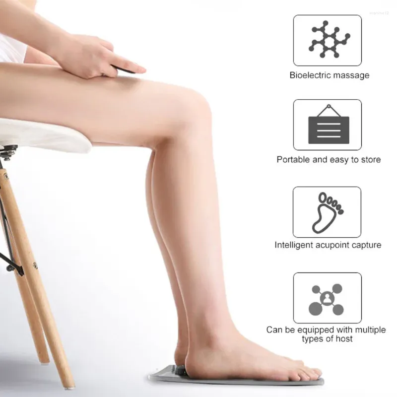 Mattor Portable Shoulder Cervical Spine Massager Hushåll Fötter Muskel Sules Stimulator Hållbar djup knådefotrelaxer