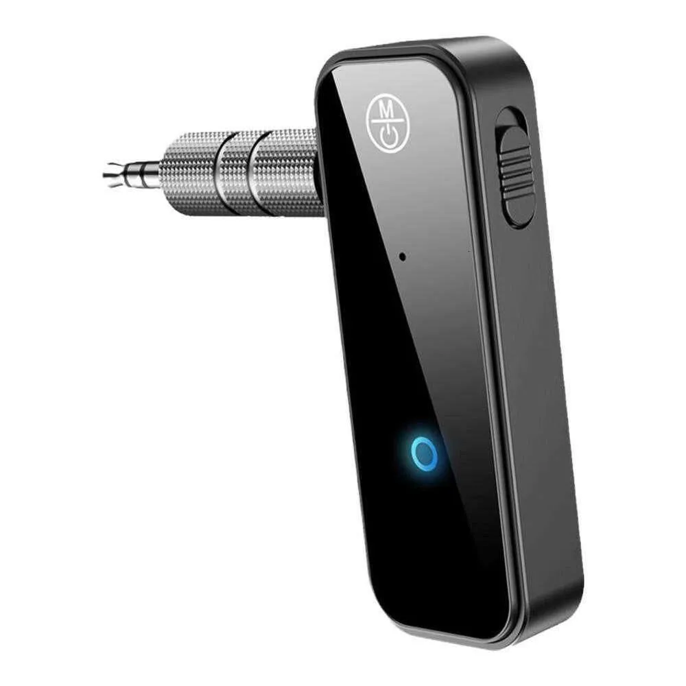 Actualización de coche AUX Bluetooth 5,0 adaptador 3,5 Mm Jack receptor de Audio inalámbrico manos libres Bluetooth Kit de coche para teléfono transmisor automático N3p6