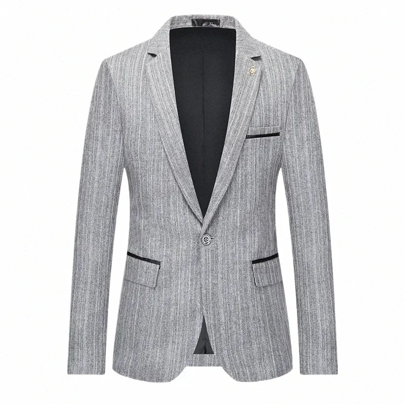 new Arrival Mens Blazer Jacket Suit Wedding Prom Party Slim Fit Smart Casual Suit Men Jacket Busin Men Suit Jacket F8nh#