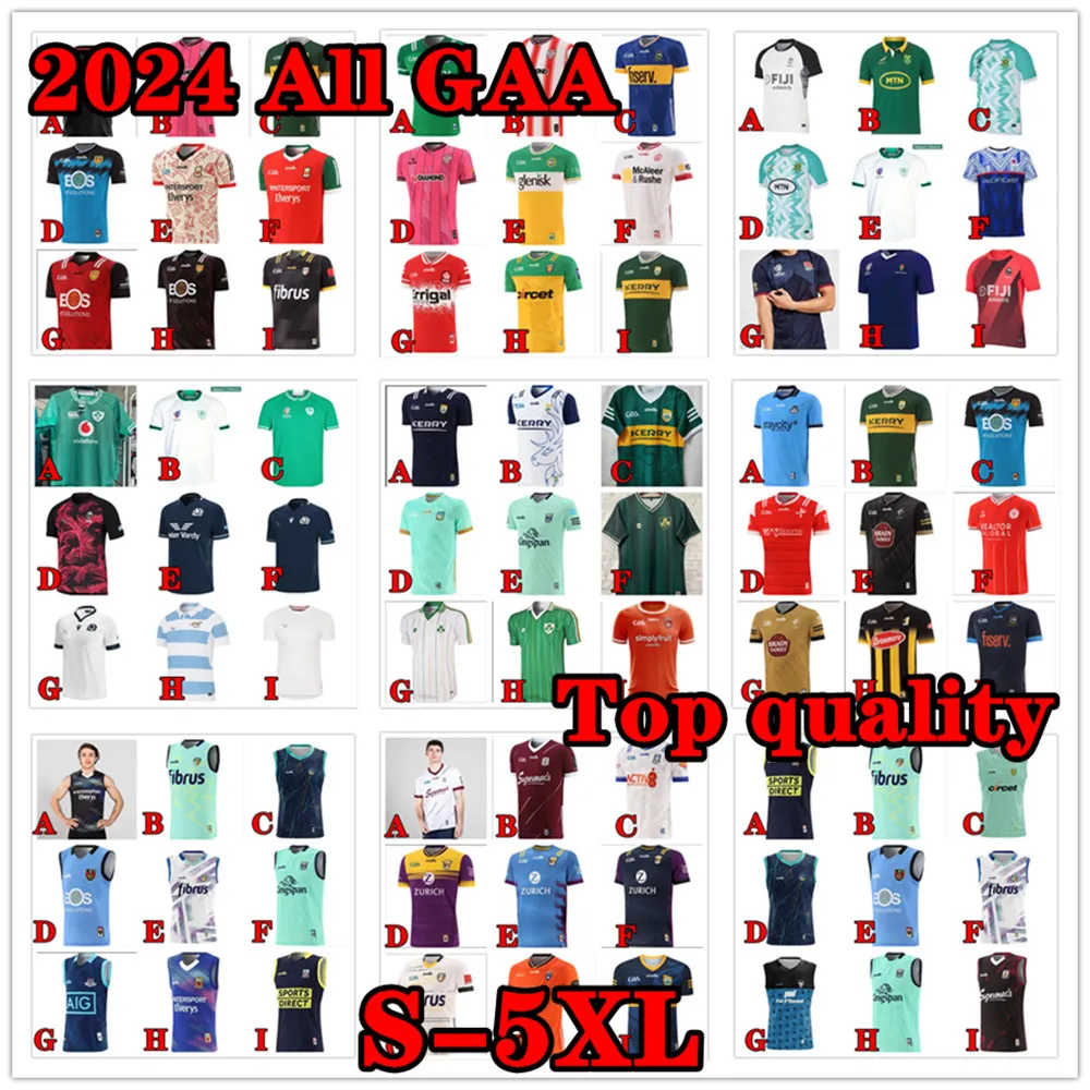 24 25 GAA Rugby Jerseys All Sports Down Leitrim Armagh Dublin Kilkenny Wexford Kerry Tyrone Fermanagh Derry Roscommon Donegal Mayo Galway Gaillimh Carlow