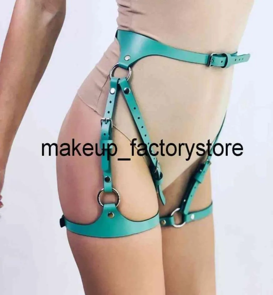 Massaggio Donne mature Imbracatura toracica sexy Cintura per il corpo Gabbia PU Pelle Fetish Wear Bondage Regolabile Bdsm Lingerie erotica Giochi per adulti4285185