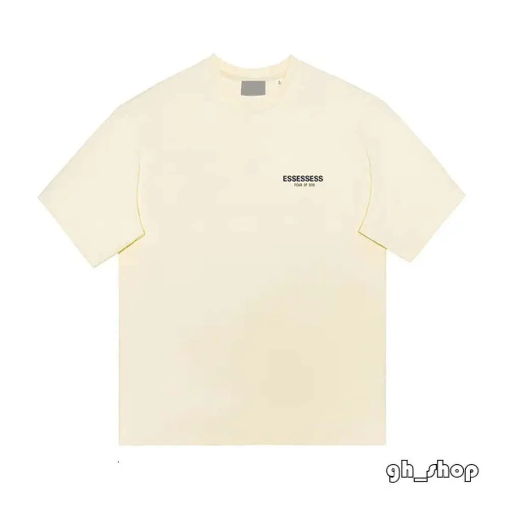 Летние рубашки для мужчин Дизайнерские футболки Essentialsweatshirts Дизайнерские футболки Мужчины Женщины Футболки высшего качества High Street Hip Hop View Рубашка поло Футболки Футболка 4759