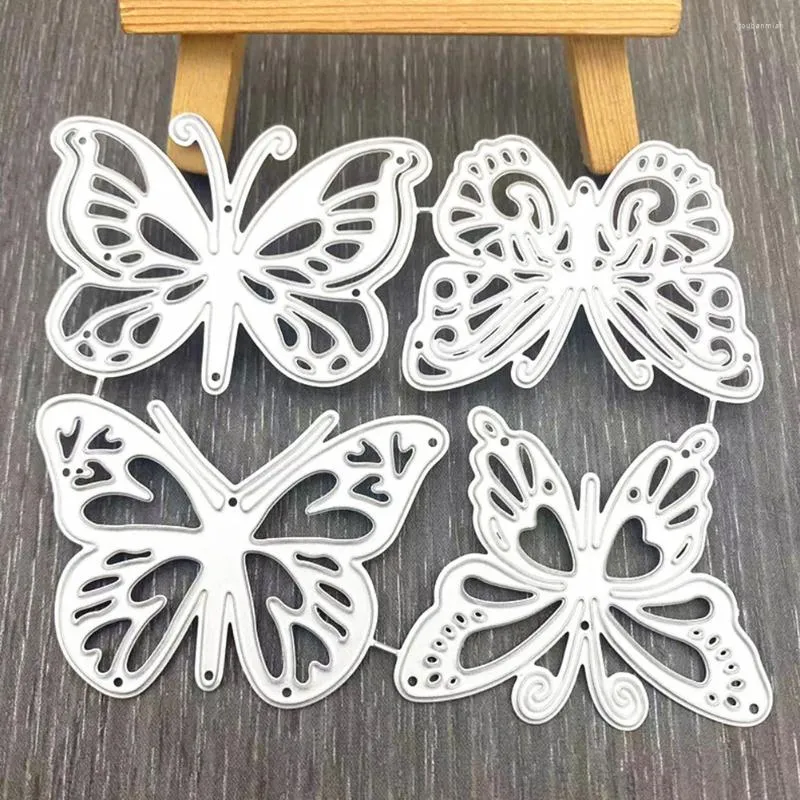 Bottiglie di stoccaggio 4 pezzi Utensile per stampi per numeri Fustelle per scrapbooking in acciaio ad alto tenore di carbonio