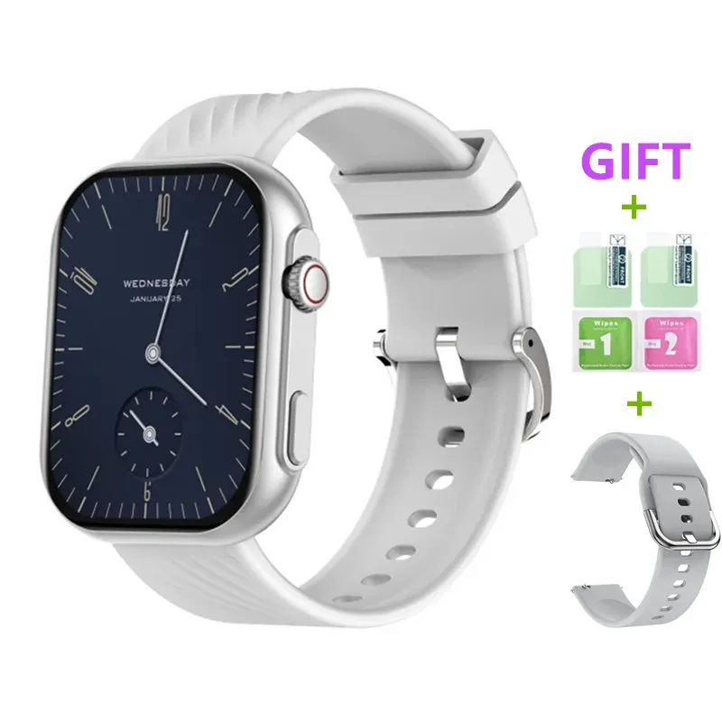 Relojes 2023 Nuevos Hombres Smartwatch Mujeres Bluetooth Llamada Monitoreo del Sueño Ritmo Cardíaco Deportes Fitness Pulsera Reloj Inteligente para Android iOS