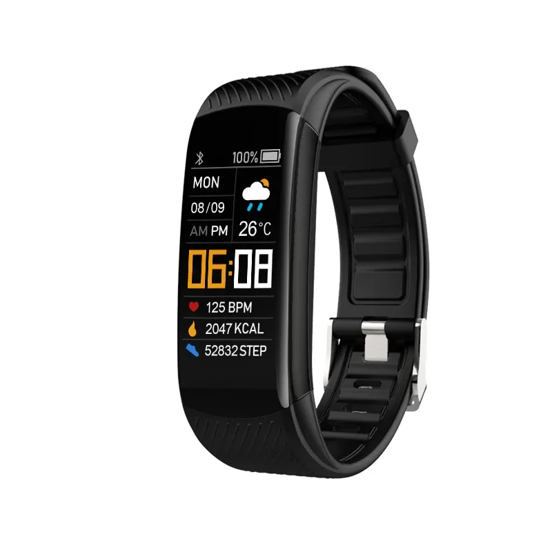 Wristbands Smart bracelet Watch Men Women Sport Smartwatch Fitness Tracker Android iOS Heart Rate Monitor Electronic Clock Waterproof C5S