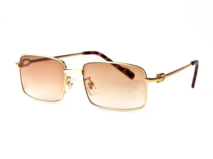 With red box brand designer sunglasses for men vintage buffalo horn glasses gold silver full frames women reading eyewear2655506
