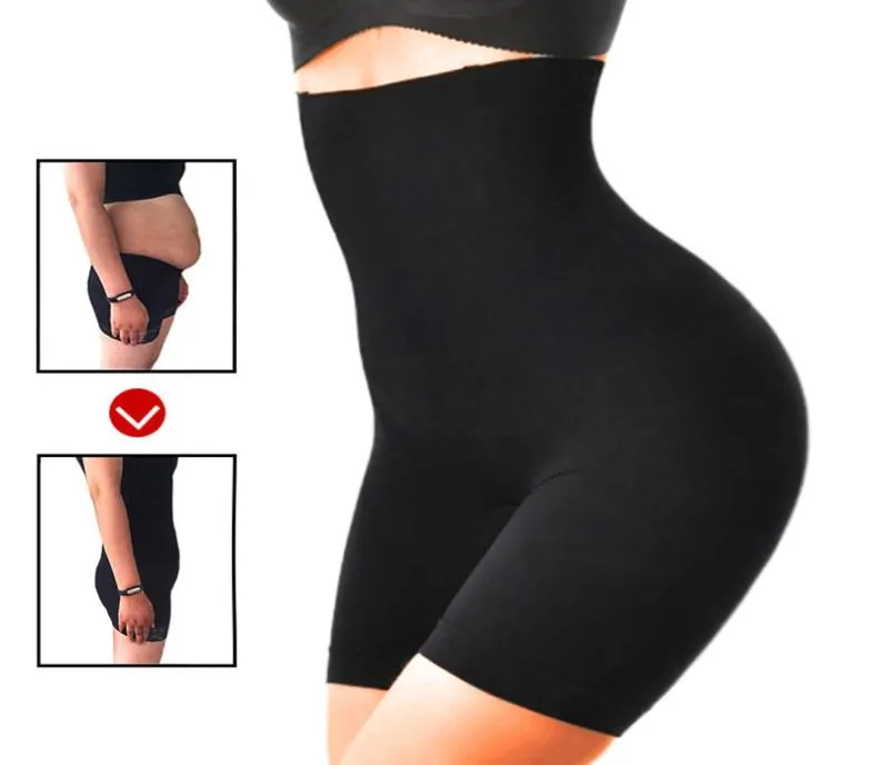 Sömlösa kvinnor hög midja bantning mage kontroll knickers byxa trosor formade underkläder höft rumpa lyftkropp shaper lady corset4816663