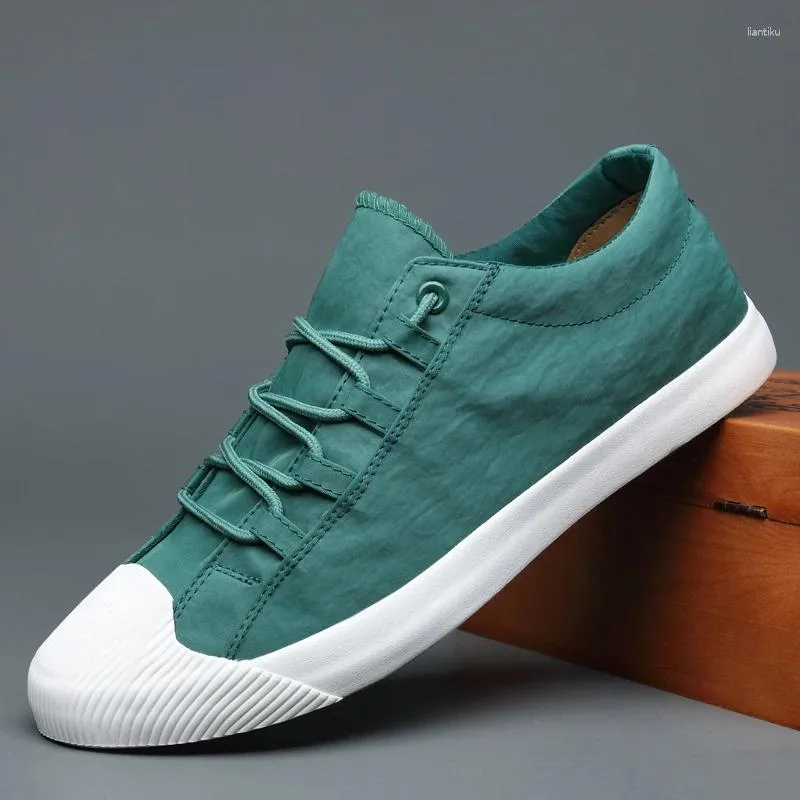 Casual Shoes Summer Breathable Lace Up Flat Korean Version Of The Trend Men's Canvas BD20011