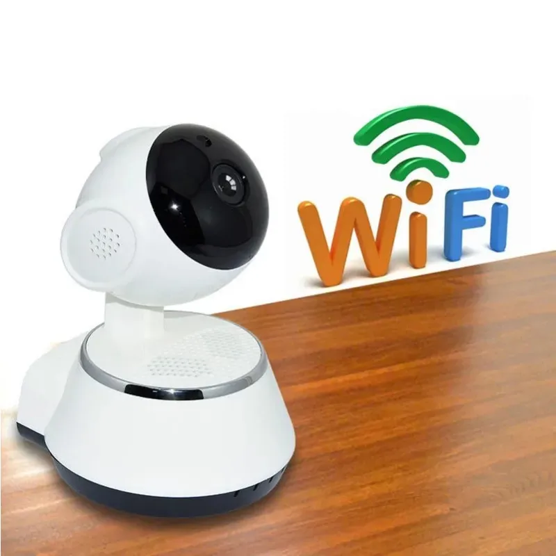 2024 V380 HD 720P Mini aparat IP Wi -Fi bezprzewodowy P2P Surveillance kamera Nocna Nocna wizja IR