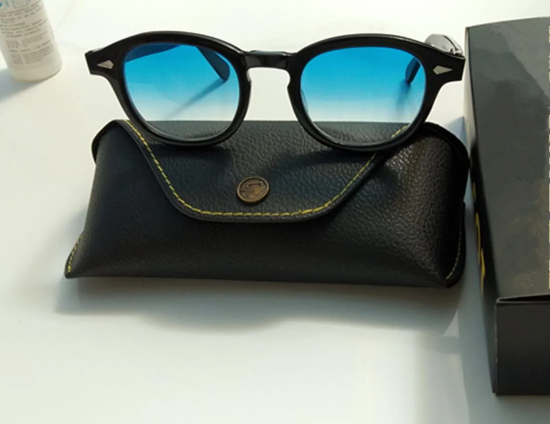 Jakość unisex przyzwyczajona okulary przeciwsłoneczne Johnny Depp L M Ssizes gradientowe okulary Uv400 Importowane gogle Pureplank Pełne obudowy 9582722