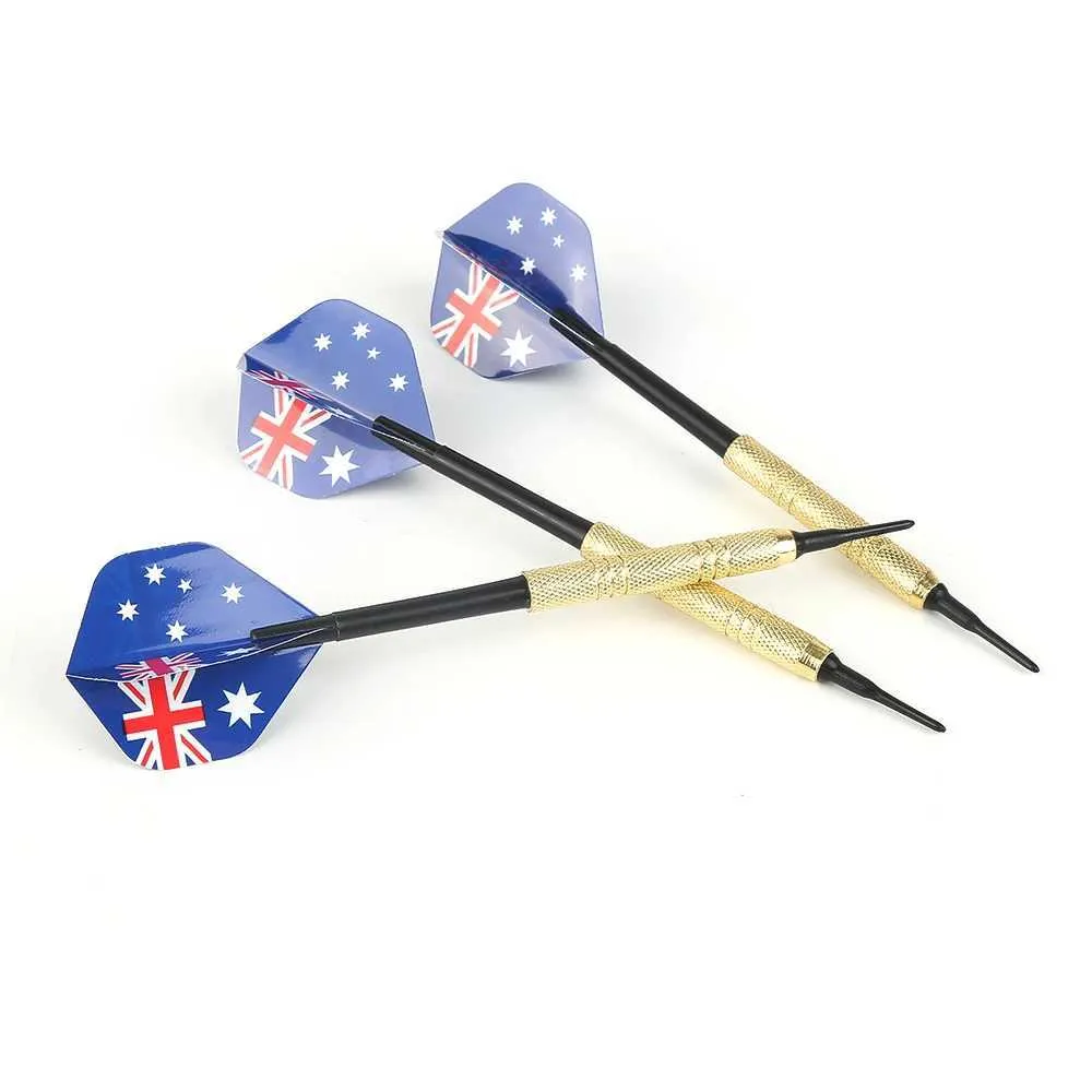 12 Freccette Professionali 14g Con Punte In Plastica - Set Per Bersaglio Con 100 Punte Di Ricambio - Foto 7