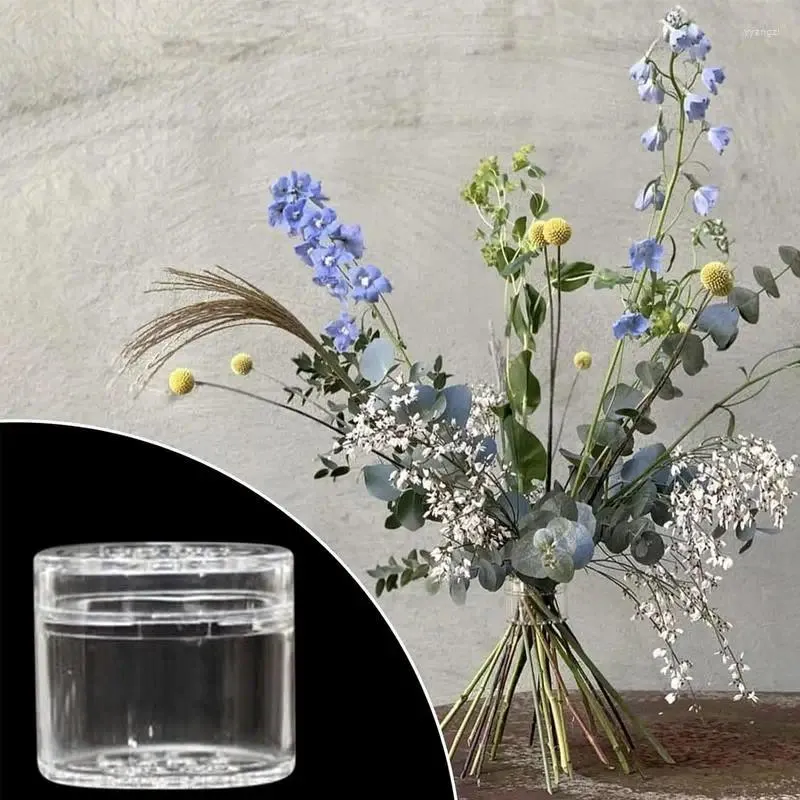 Vases Spiral Stem Holder For Vase Portable Ikebana Bouquet Floral Arranger DIY Art Accessories Flowers