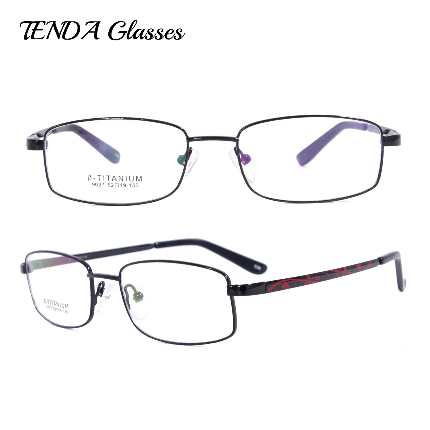 Fashion Glasses examen flexibel glasögon Optisk ram de grau för kvinnor 240313