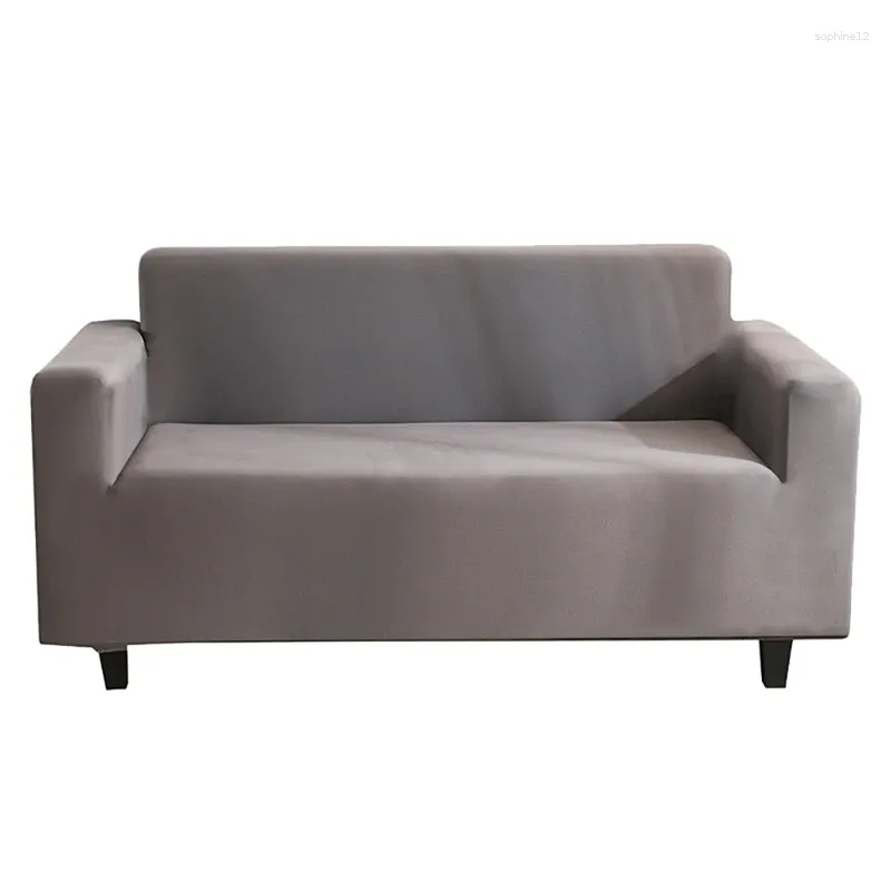 椅子は、リビングルームプロテクターカウチ3シートスリップカバー家具用のLuda Elastic Solist Color Sofaカバー